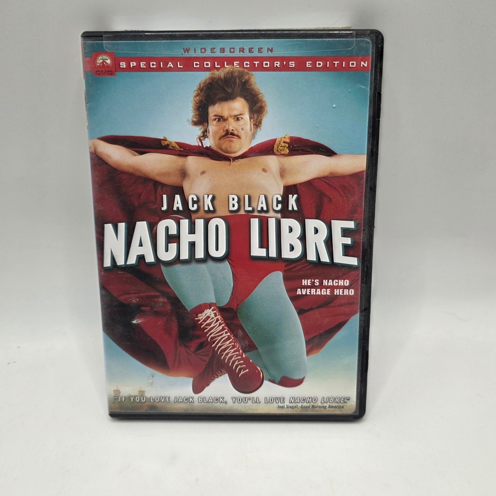 Paramount Nacho Libre DVD Jack Black Special Collector's Edition Widescreen 2006
